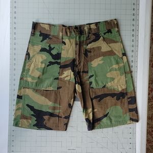 Stan Ray Woodland Camo Fatigue Shorts